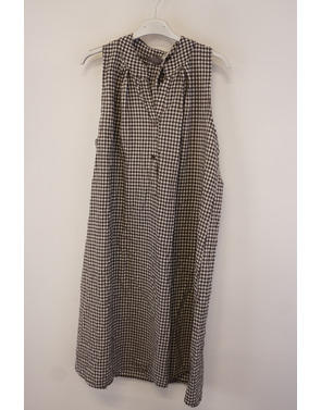 Garde-robe - Halflang Kleedje - Bruin