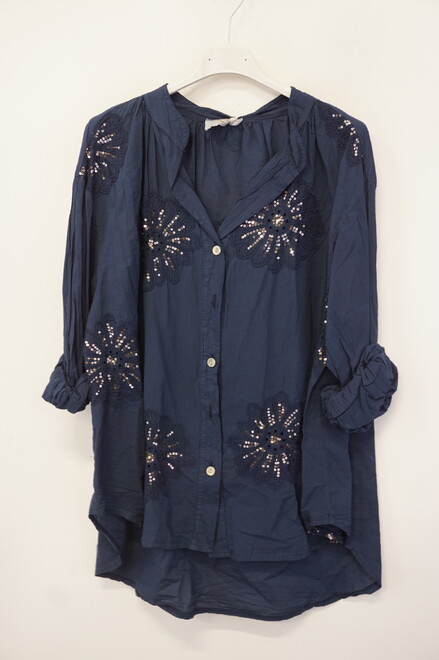 Garde-robe - Blouse - Marine