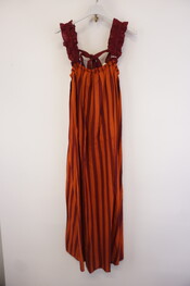 Garde-robe - Lang kleed - Donker oranje