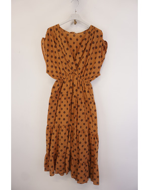 Garde-robe - Lang kleed - Donker oranje