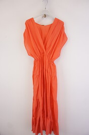 Garde-robe - Lang kleed - Coraal