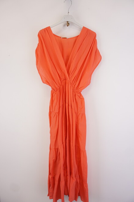 Garde-robe - Lang kleed - Coraal