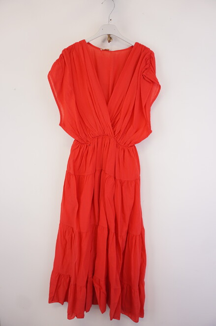 Garde-robe - Lang kleed - Rood