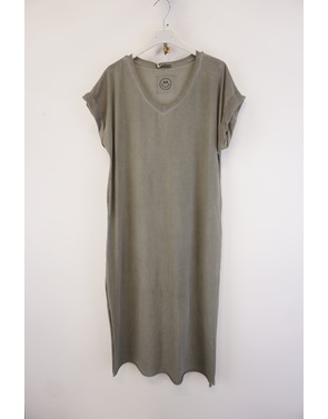Garde-robe - Lang kleed - Kaki