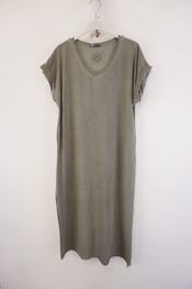 Garde-robe - Lang kleed - Kaki
