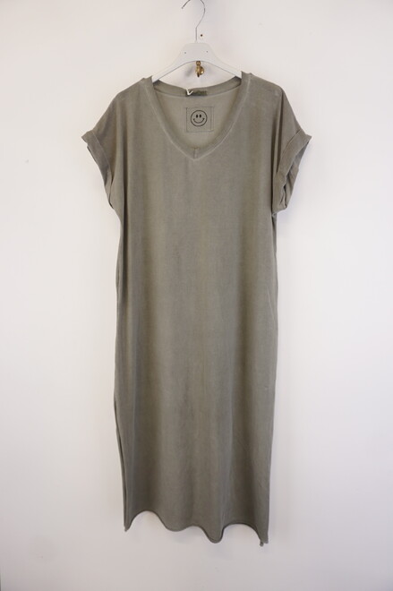Garde-robe - Lang kleed - Kaki