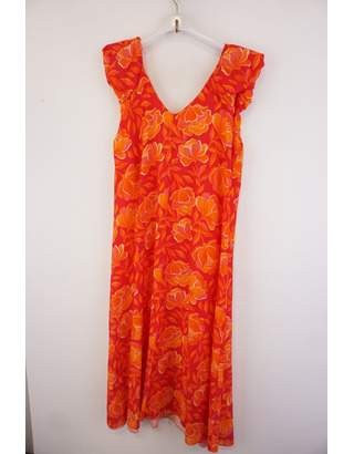 Garde-robe - Lang kleed - Oranje