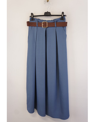 Garde-robe - Lange Rok - Blauw