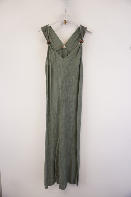 Garde-robe - Lang kleed - Kaki