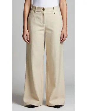 Amelie &amp; Amelie - Lange Broek - Ecru