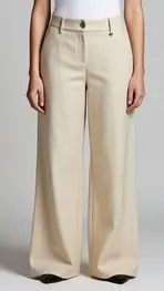 Amelie &amp; Amelie - Lange Broek - Ecru