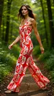 Amelie & Amelie - Jumpsuit - Coraal