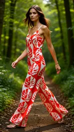 Amelie &amp; Amelie - Jumpsuit - Coraal