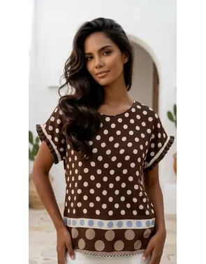 Garde-robe - Top - Bruin