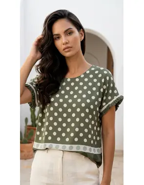 Garde-robe - Top - Kaki