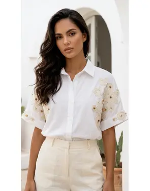 Garde-robe - Blouse - Wit