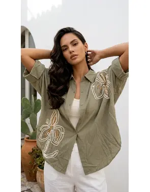 Garde-robe - Blouse - Kaki