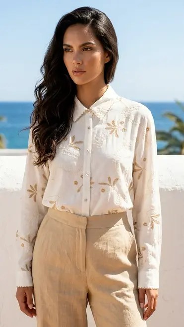 Garde-robe - Blouse - Beige