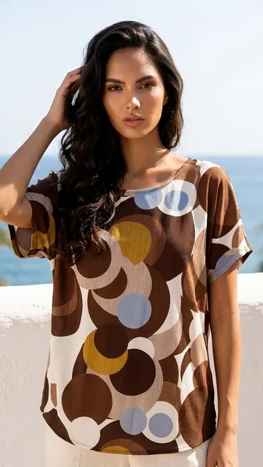 Garde-robe - Top - Bruin