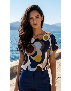 Garde-robe - Top - Marine