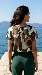 Garde-robe - Top - Kaki