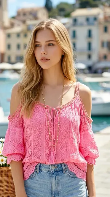 Garde-robe - Top - Fushia