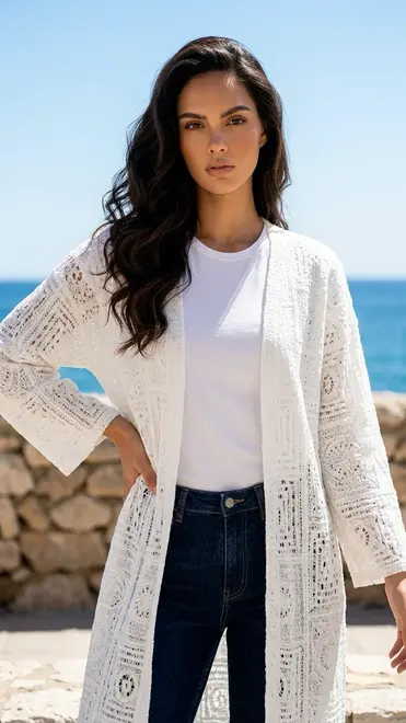 Garde-robe - Gilet - Wit
