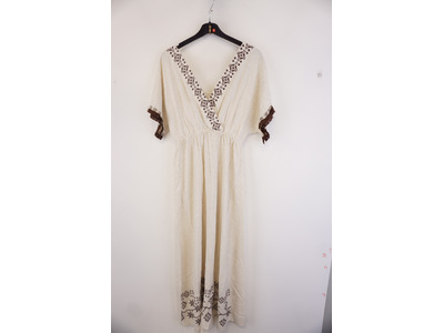 Garde-robe - Lang kleed - Beige-bruin