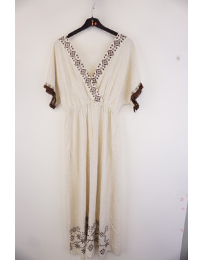 Garde-robe - Lang kleed - Beige-bruin