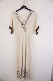 Garde-robe - Lang kleed - Beige-bruin