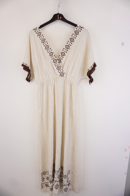Garde-robe - Lang kleed - Beige-bruin