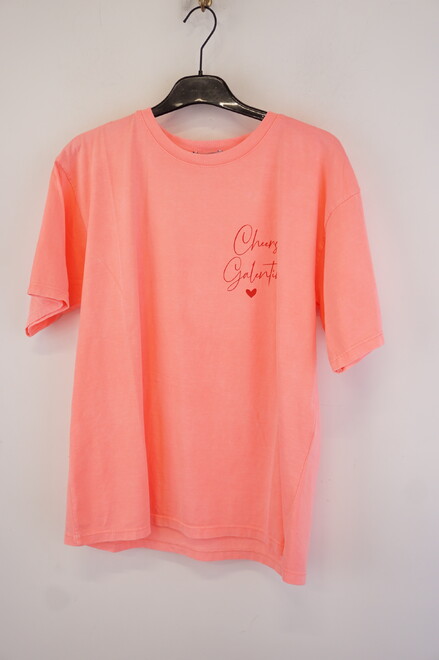 Garde-robe - T-shirt - Fluo oranje