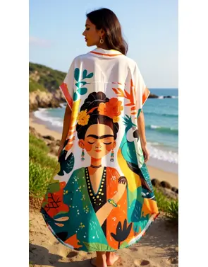 Garde-robe - Lang kleed - Multicolor