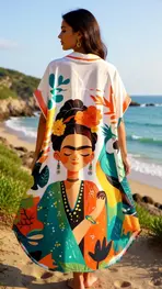 Garde-robe - Lang kleed - Multicolor