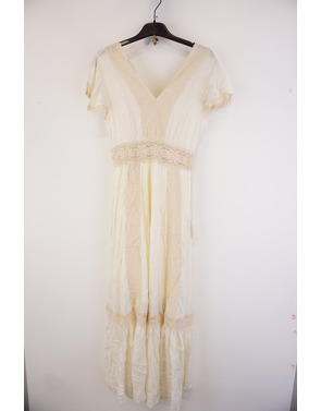 Garde-robe - Lang kleed - Ecru