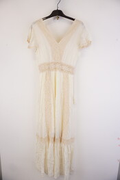 Garde-robe - Lang kleed - Ecru