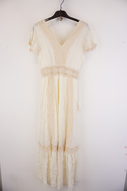 Garde-robe - Lang kleed - Ecru