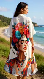 Garde-robe - Lang kleed - Multicolor