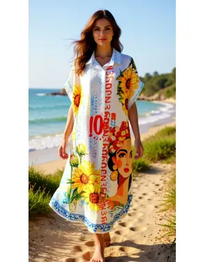 Garde-robe - Lang kleed - Multicolor