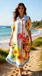Garde-robe - Lang kleed - Multicolor
