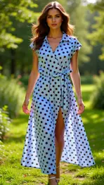 Garde-robe - Lang kleed - Blauw