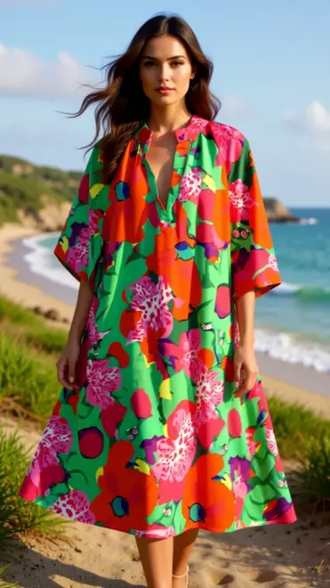 Garde-robe - Kort Kleedje - Groen