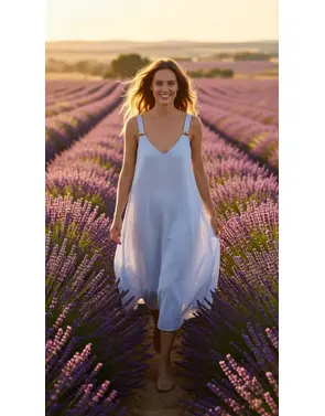 Garde-robe - Kort Kleedje - Blauw