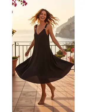 Garde-robe - Kort Kleedje - Bruin