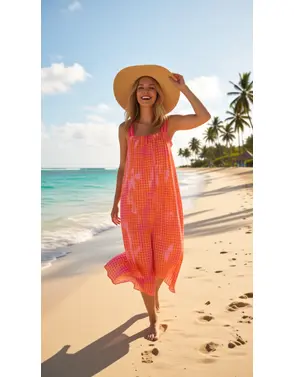 Garde-robe - Lang kleed - Fushia