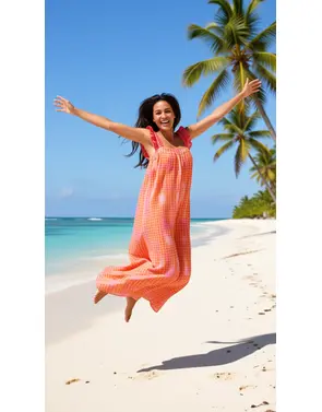 Garde-robe - Lang kleed - Roze