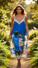 Garde-robe - Kort Kleedje - Blauw