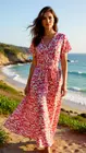 Garde-robe - Lang kleed - Rood