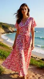 Garde-robe - Lang kleed - Rood