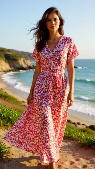 Garde-robe - Lang kleed - Rood